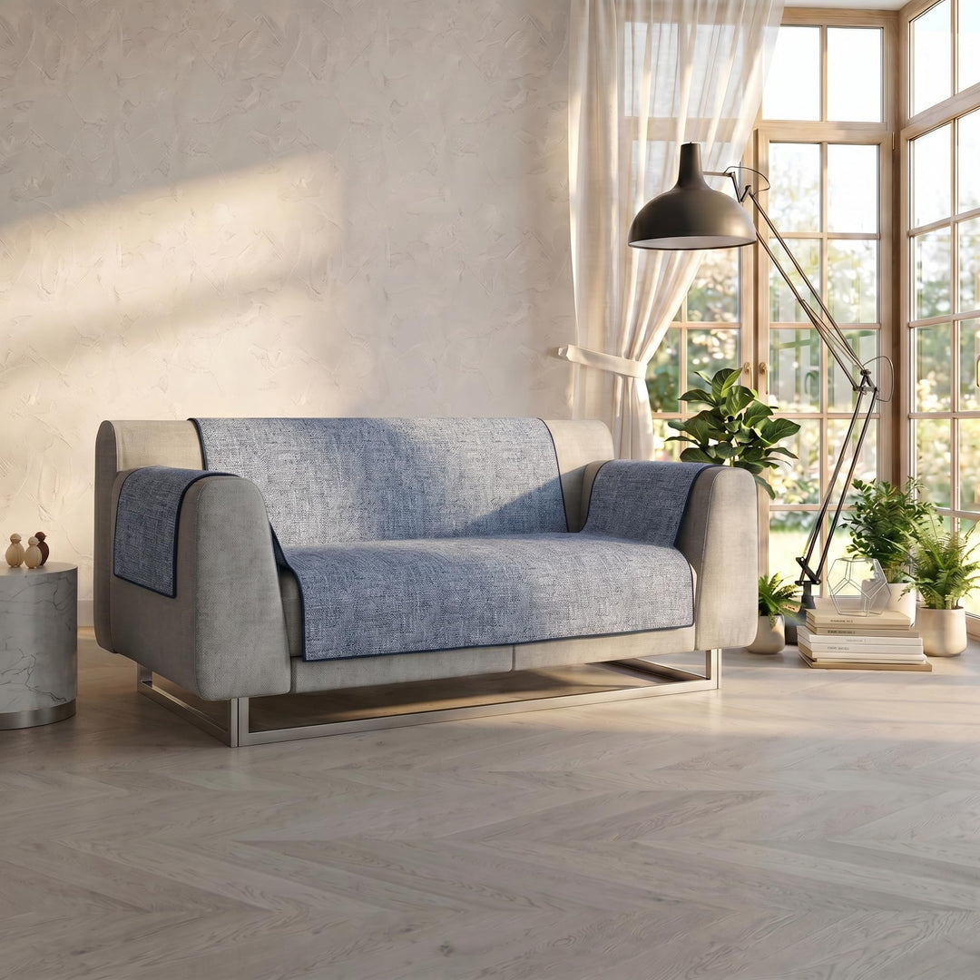 Komfort-Antigleiten-Sofa-Decke,2 Plätze maxy, dunkel blau 2 Plätze MAXY Dunkel Blau, 2 Plätze MAXY D