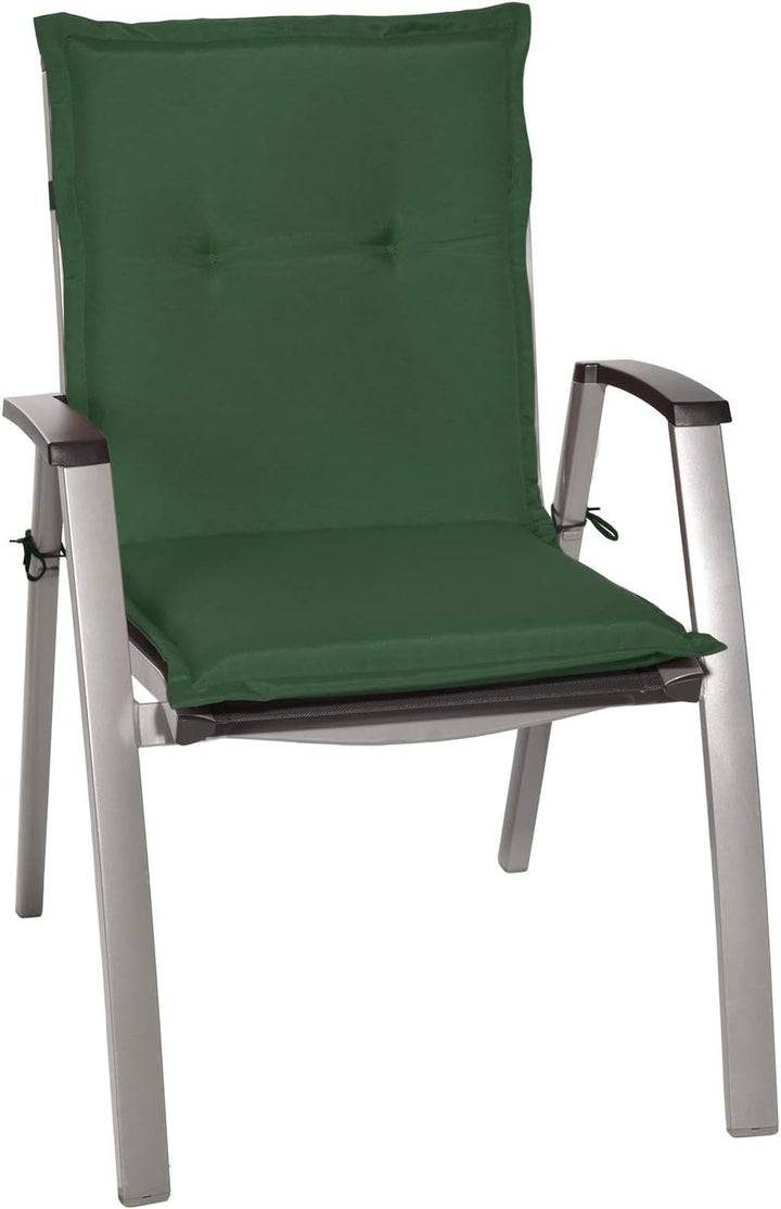Beautissu 6er Set Niedriglehner Auflage Gartenstuhl 100x50x6 cm Loft NL - Sitzkissen Niederlehner Rü