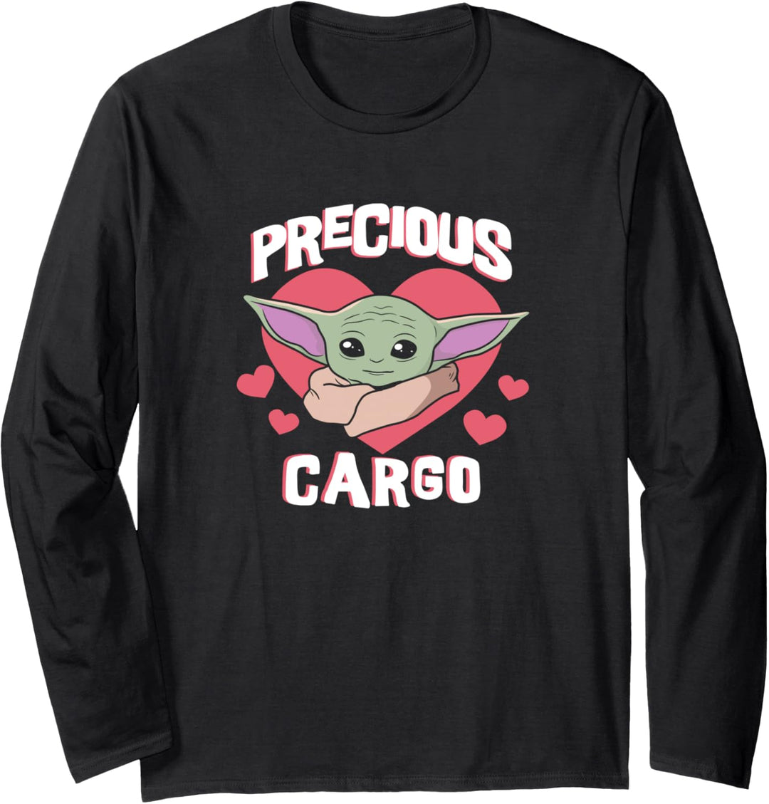 Star Wars: The Mandalorian The Child Valentine Hearts Cargo Langarmshirt