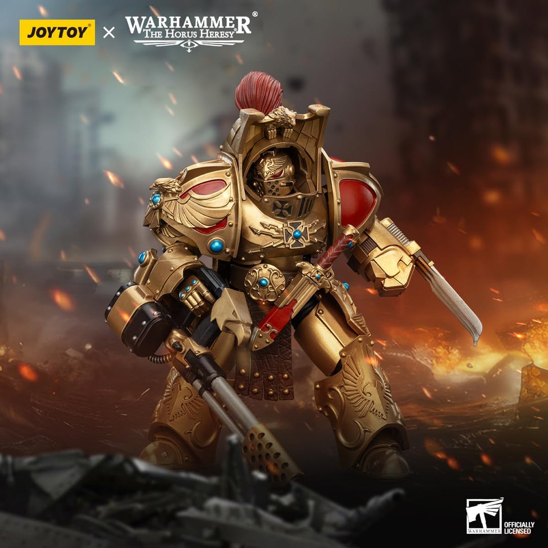 JOYTOY Warhammer The Horus Heresy Legio Custodes Custodian Venatari Squad Venatari with Venatari Lan