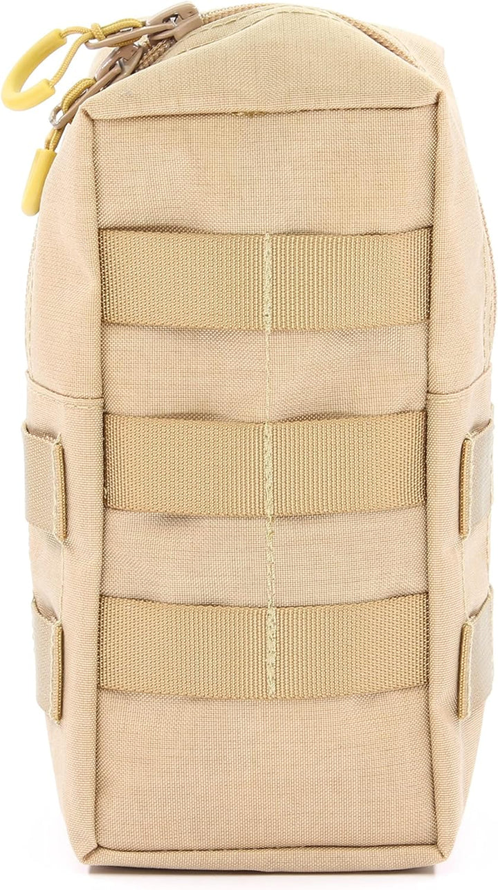 Zentauron Reissverschlusstasche Small mit MOLLE-System I BW-Tasche, Rucksack Zusatztasche aus Cordur