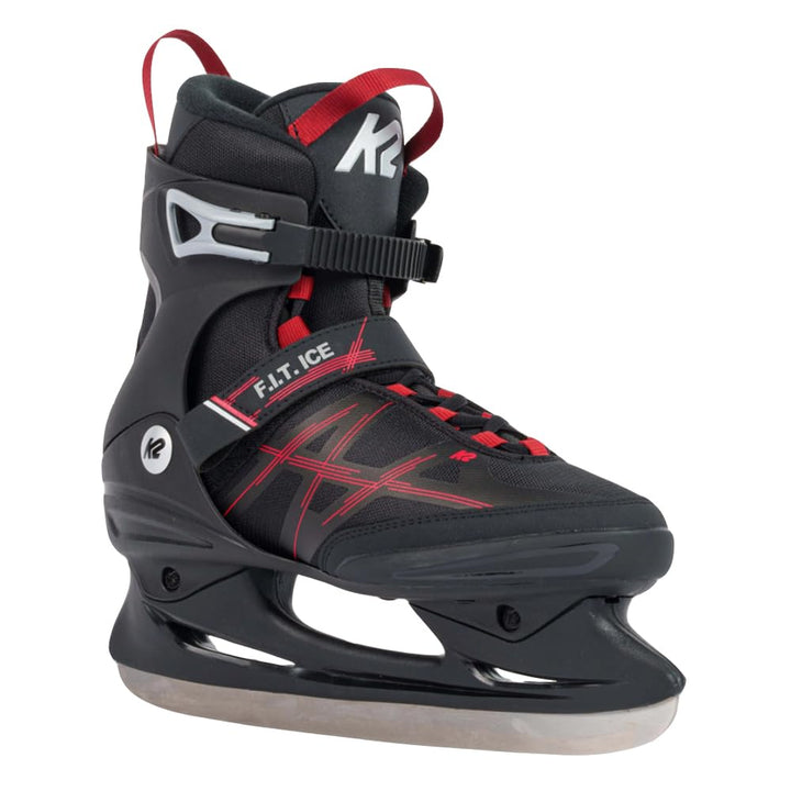 K2 Herren F.i.t. Ice Schlittschuhe EU: 48 (UK: 12 / US: 13) black - red, EU: 48 (UK: 12 / US: 13) bl