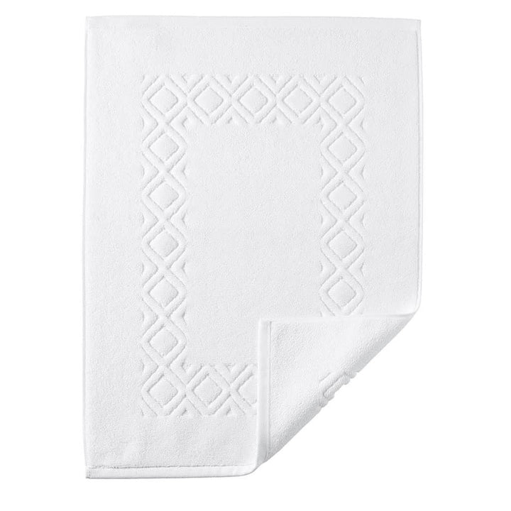 Egeria Badvorlage Denver l Badmatte 60x110cm l 001 Weiss 60x110 cm Weiss, 60x110 cm Weiss