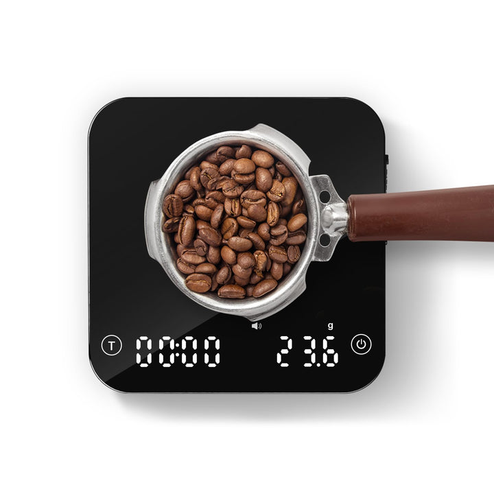 Mini-Kaffeewaage mit Timer,barista waage,Wiederaufladbare Waage für Filterkaffee,barista waage für E