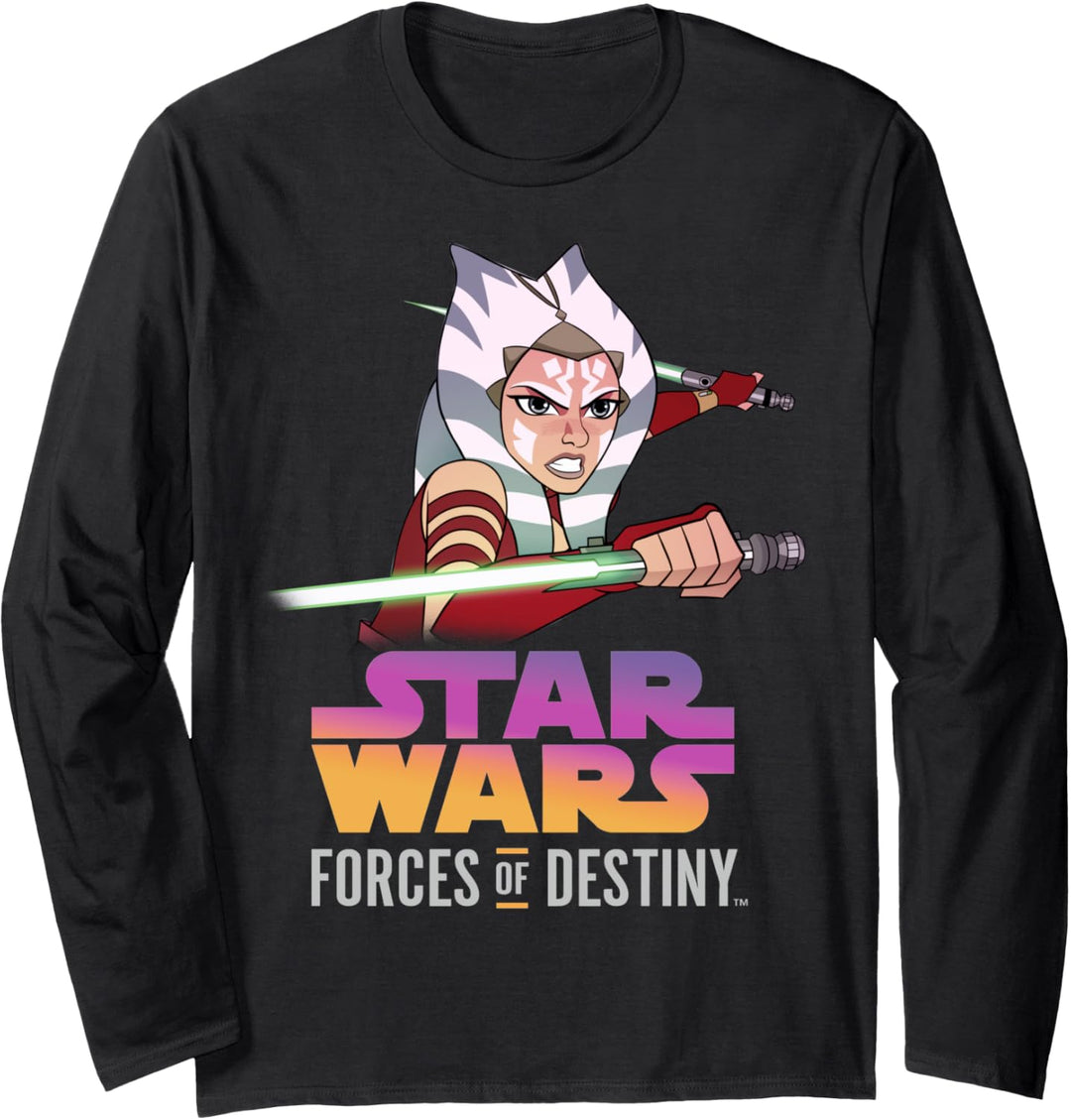 Star Wars Forces of Destiny Ahsoka Lightsaber Duo C1 Langarmshirt