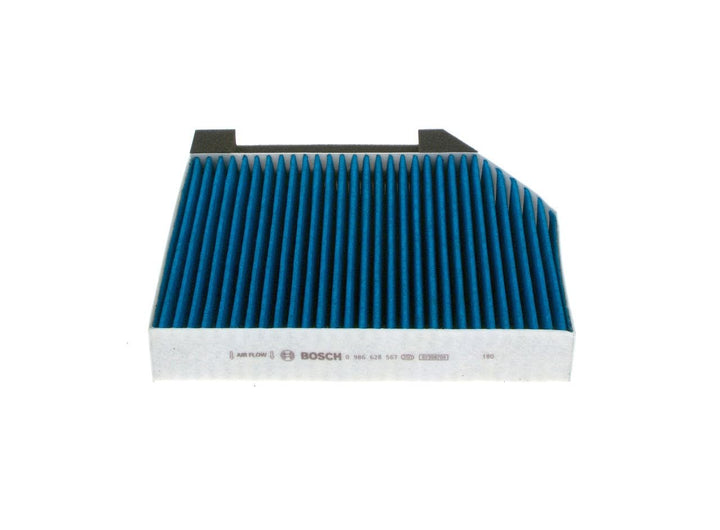 Bosch A8567 - Innenraumfilter FILTER+pro antibakteriell, wirksam gegen übel riechende Gase, Viren, S