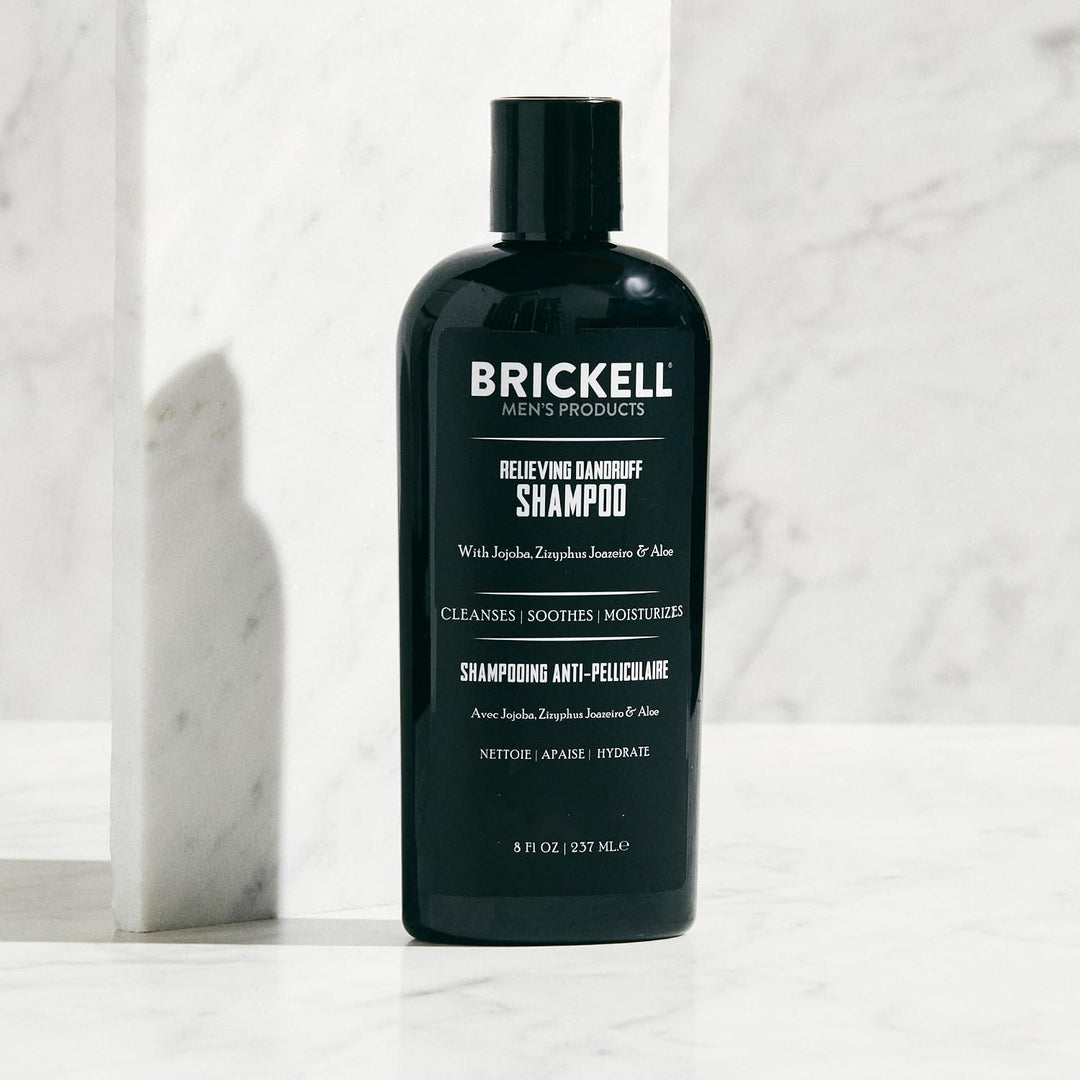 Brickell Herren-Schuppen-Shampoo für Männer, natürlich und biologisch, beruhigt und beseitigt Schupp