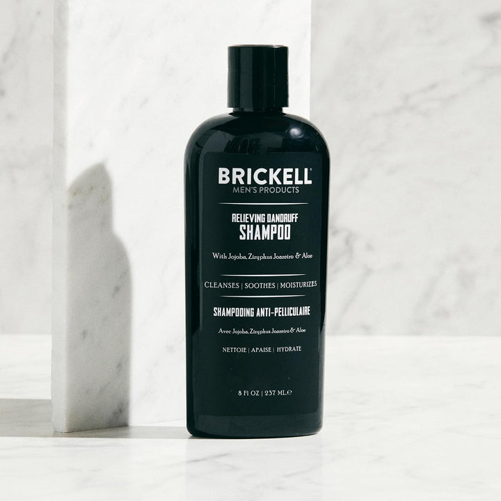 Brickell Herren-Schuppen-Shampoo für Männer, natürlich und biologisch, beruhigt und beseitigt Schupp