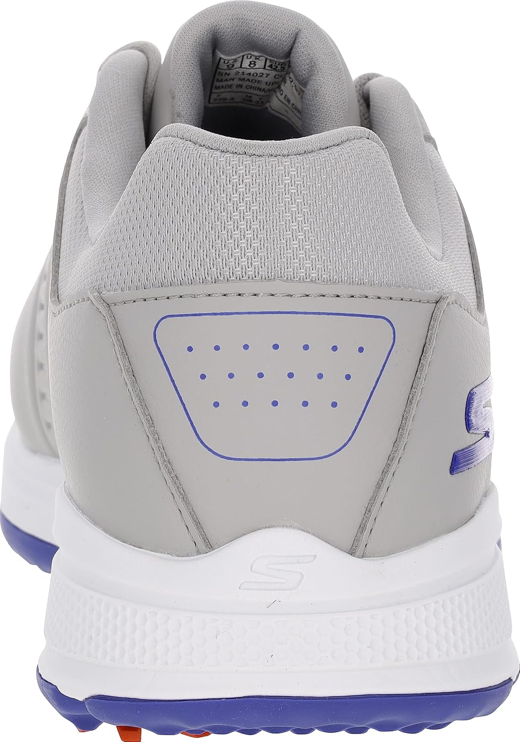 Skechers Herren Go Golf Torque Sneaker 40 EU Gray Blue Sole, 40 EU Graublaue Sohle