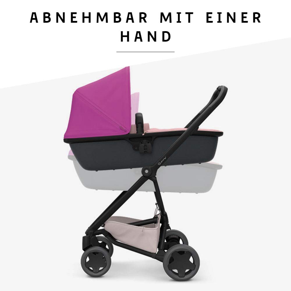 Quinny Lux Kinderwagenaufsatz, passend für Buggy Zapp Flex und Zapp Flex Plus, ultraleichte Babywann