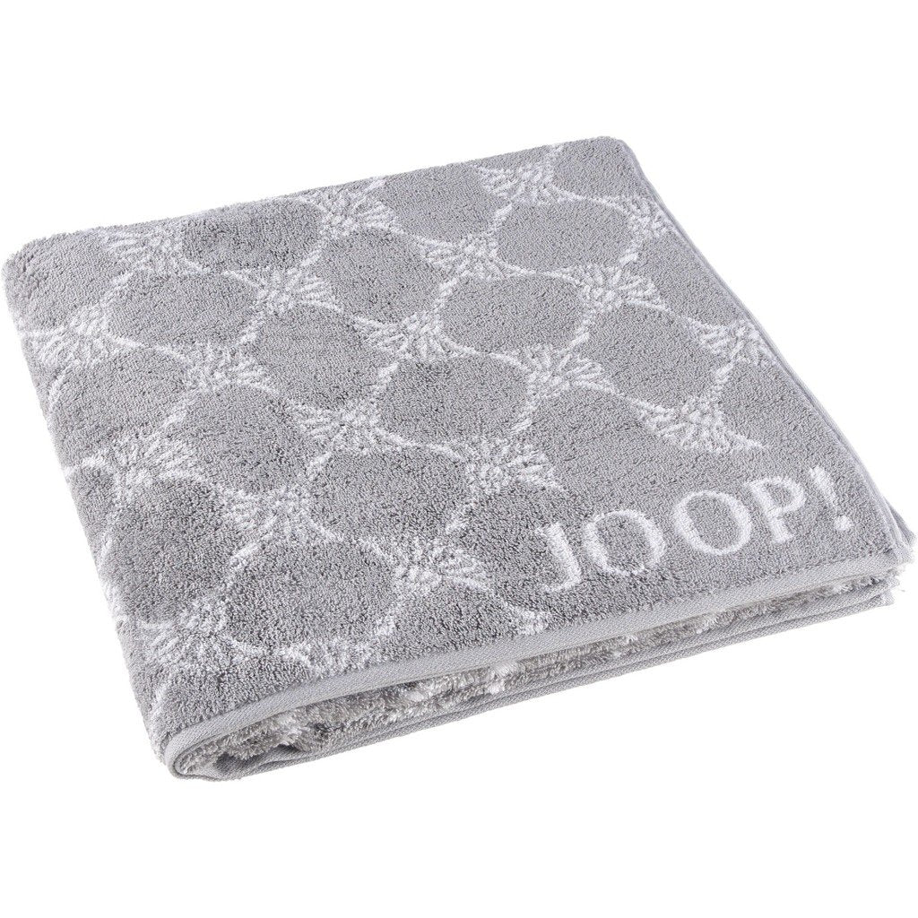 Joop! Duschtuch Classic Cornflower 1611 | 76 Silber - 80 x 150 Duschtuch 80x150 cm Silber, Duschtuch