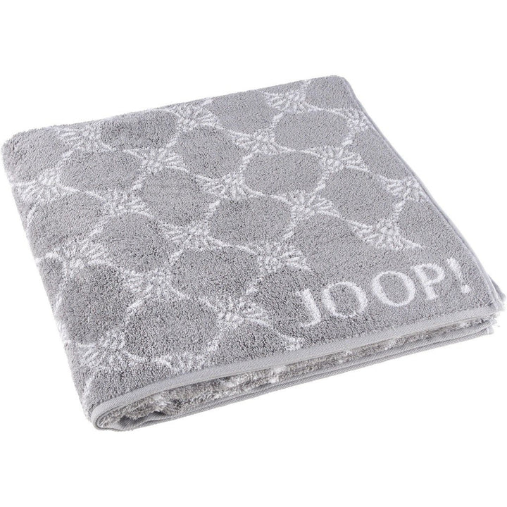 Joop! Duschtuch Classic Cornflower 1611 | 76 Silber - 80 x 150 Duschtuch 80x150 cm Silber, Duschtuch