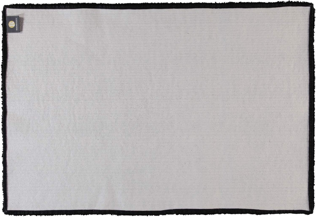 Rhomtuft Badteppiche Square schwarz - 15 80x160 cm, 80x160 cm
