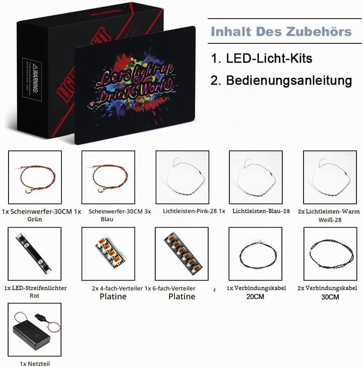 Led Licht Set für Lego 75574 Avatar Toruk Makto und der Baum der Seelen, Led Beleuchtungs Set für Le