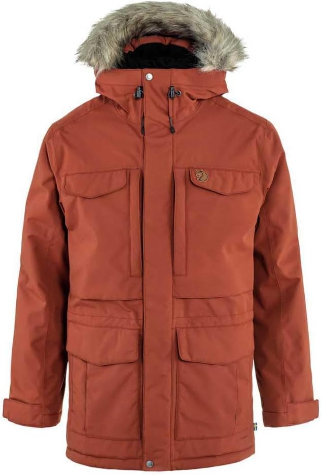 Fjällräven Herren Nuuk Parka M Jacket (1er Pack) L Herbstblatt, L Herbstblatt