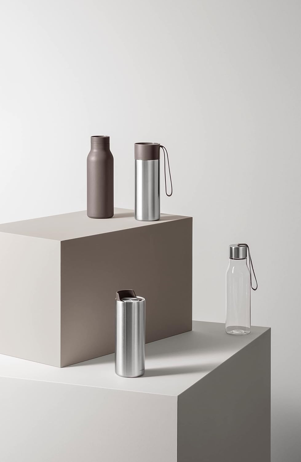 EVA SOLO | Urban Isolierflasche 0,5l |Kaltes Wasser für lange Zeit | Chocolate 0,5l Chocolate, 0,5l
