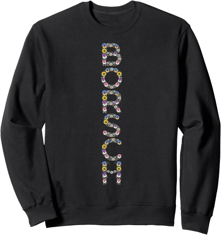 Borsch Funny Ukraine Food Floral Ukrainian Vyshyvanka Style Sweatshirt