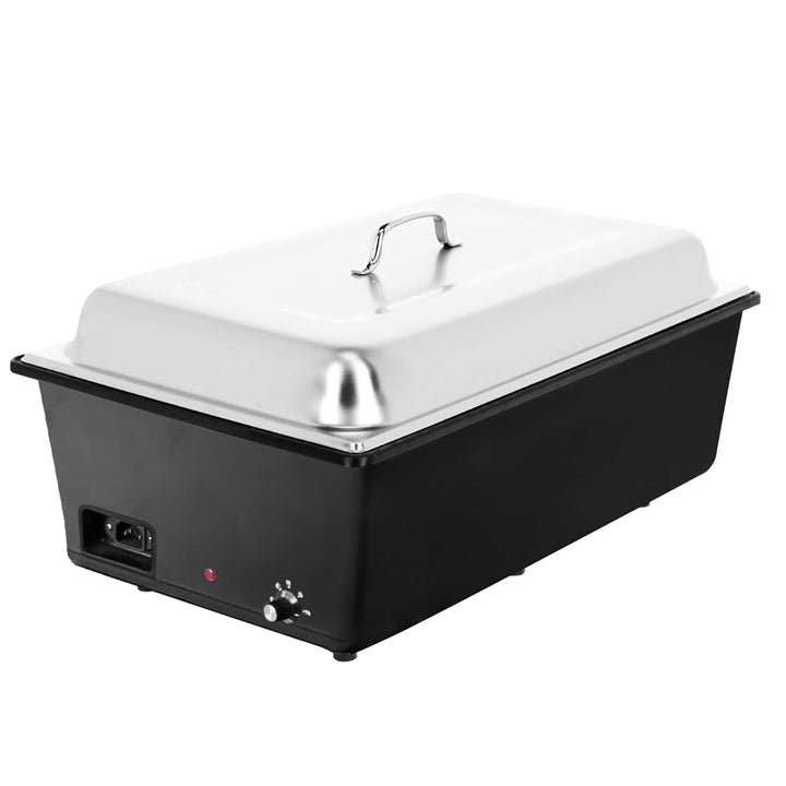 GGM Gastro | CDH11100E | Elektro Chafing Dish - GN 1/1 - mit Deckel - Schwarz