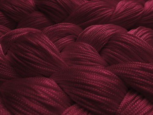Kaikoon Fadenvorhang Fadenstore Messe B1 schwer entflammbar 90 cm x 240 cm (BxH) Bordeaux Neu
