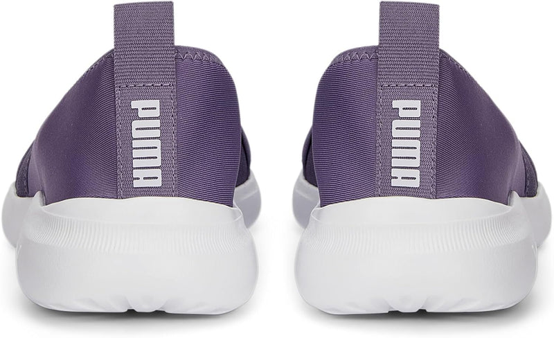 PUMA Damen Adelina Sneaker 37.5 EU Purple Charcoal Spring Lavender Puma White, 37.5 EU Purple Charco