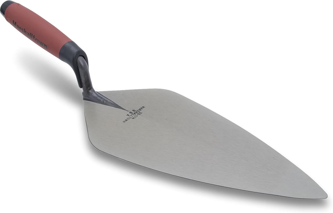 Marshalltown 33 12FG Maurerkelle, Putzkelle London Style mit ergonomischem Durasoft Griff, aus Carbo