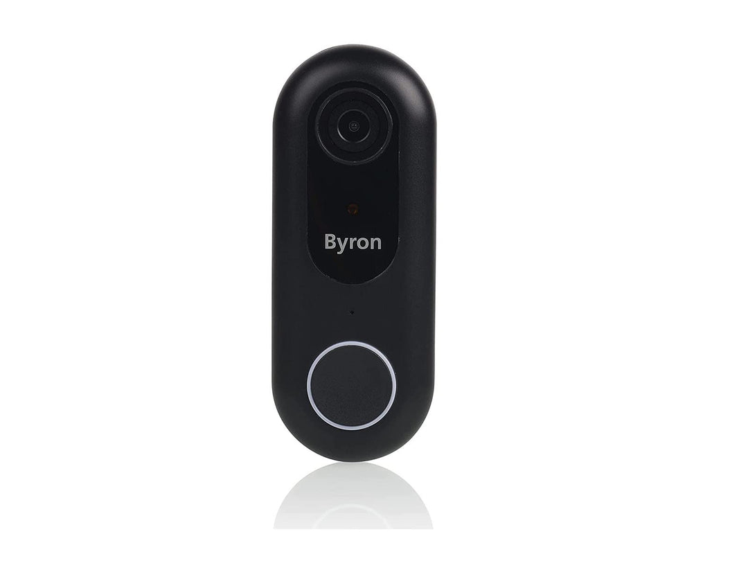 Byron DSD-28119 Kabelgebundene Video-Türklingel mit WLAN - Full HD 1080p Kamera - 8-24 Volt Eingang