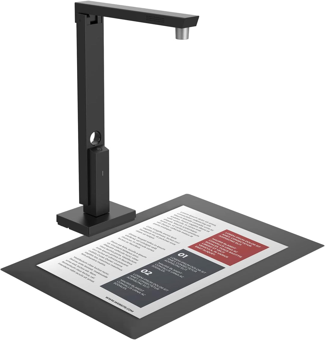 CZUR Lens Pro Tragbarer Dokumentenscanner, 12 MP/330 DPI, schneller Scanner Papierschutz kein Stau/k