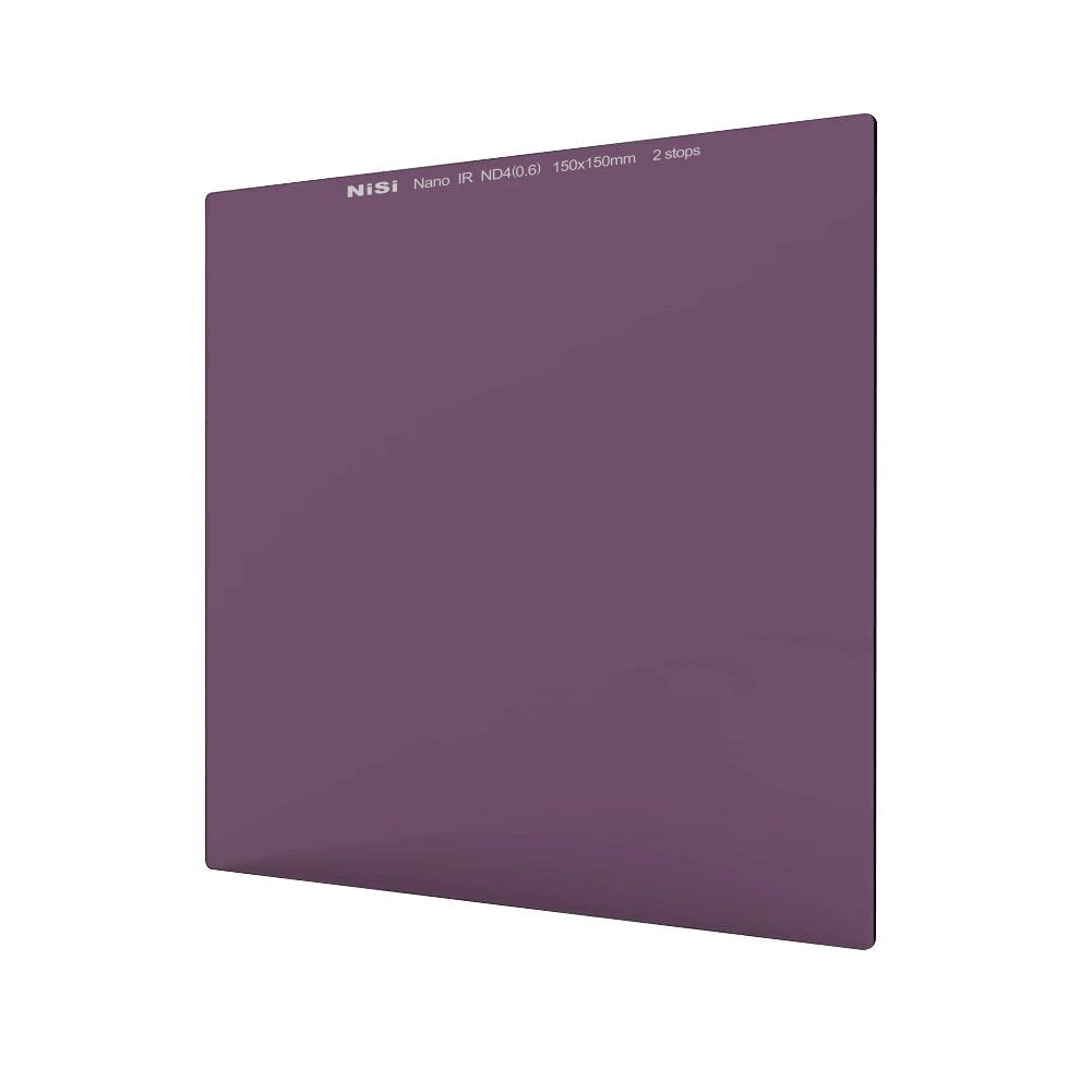 NiSi Neutral-Graufilter 150x150mm ND4 0.6 (2-Blenden) 150x150mm ND 4 (0.6) 2Stops, 150x150mm ND 4 (0