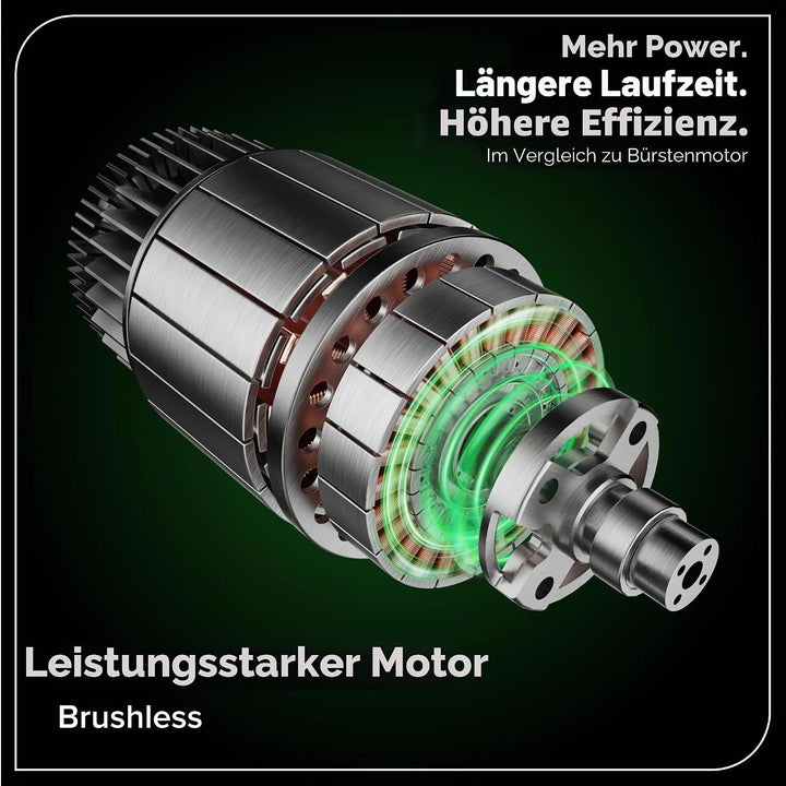 Greenworks 24V Akku-Bohrschrauber Bürstenlos 45 Nm, Leichtgewicht, LED-Licht, 18+1 Drehmomentstufen,