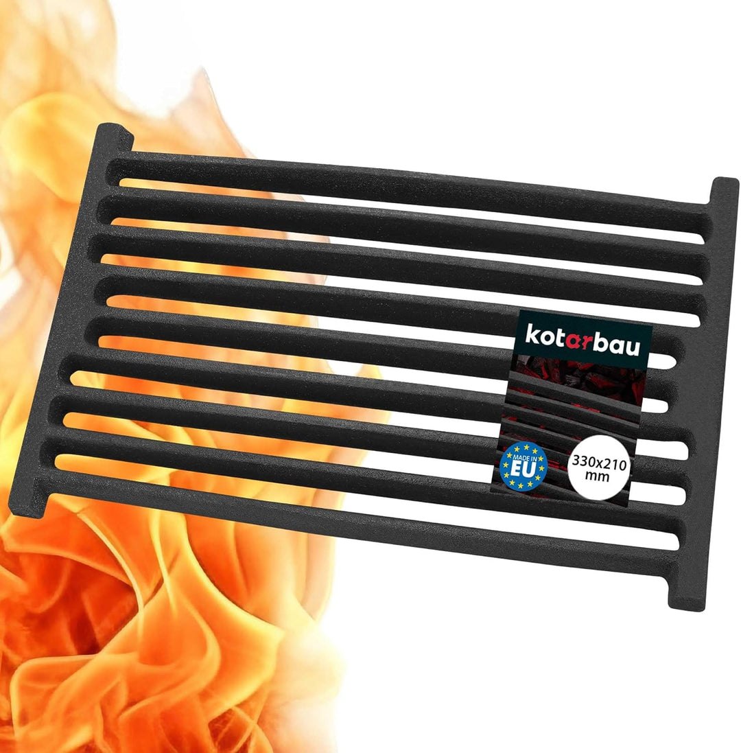 KOTARBAU Kaminrost 32 x 21,5 cm Kaminofen Ascherost Rost Tafelrost Ofengitter Kamin Ersatzteile Zube