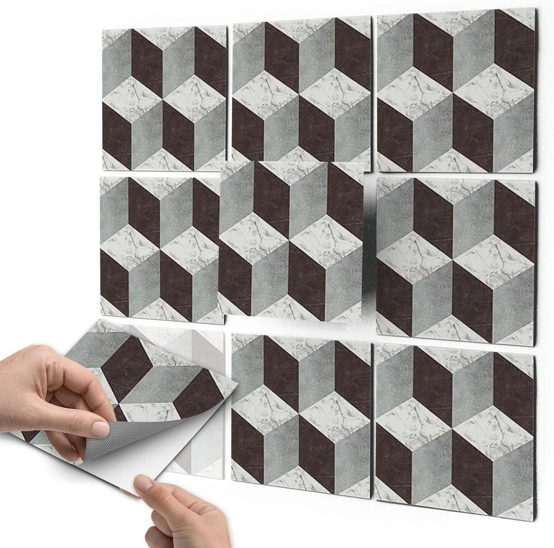 Dekor Fliesen - CREATISTO Fliesenfolie u. Klebefliesen I Selbstklebende Fliesen Aufkleber Folie Stic