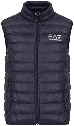Emporio Armani Herren Train Core Daunenweste Daunenweste (1er Pack) XL Blau, XL Blau