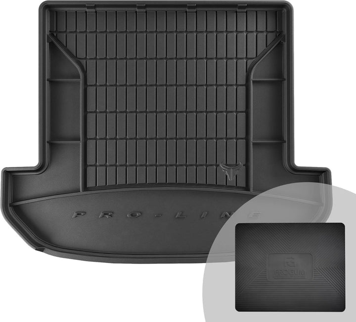 FROGUM ProLine 3D Gummimatte Exklusive Auto Kofferraummatte Kofferraumwanne für Kia Sorento III 2014