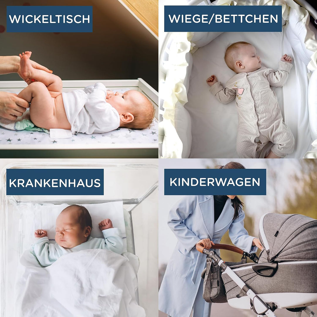 Einweg Wickelunterlagen für Babys - Absorbierend, Wasserdicht, Weiches Material - 60x40cm - 100 Stüc