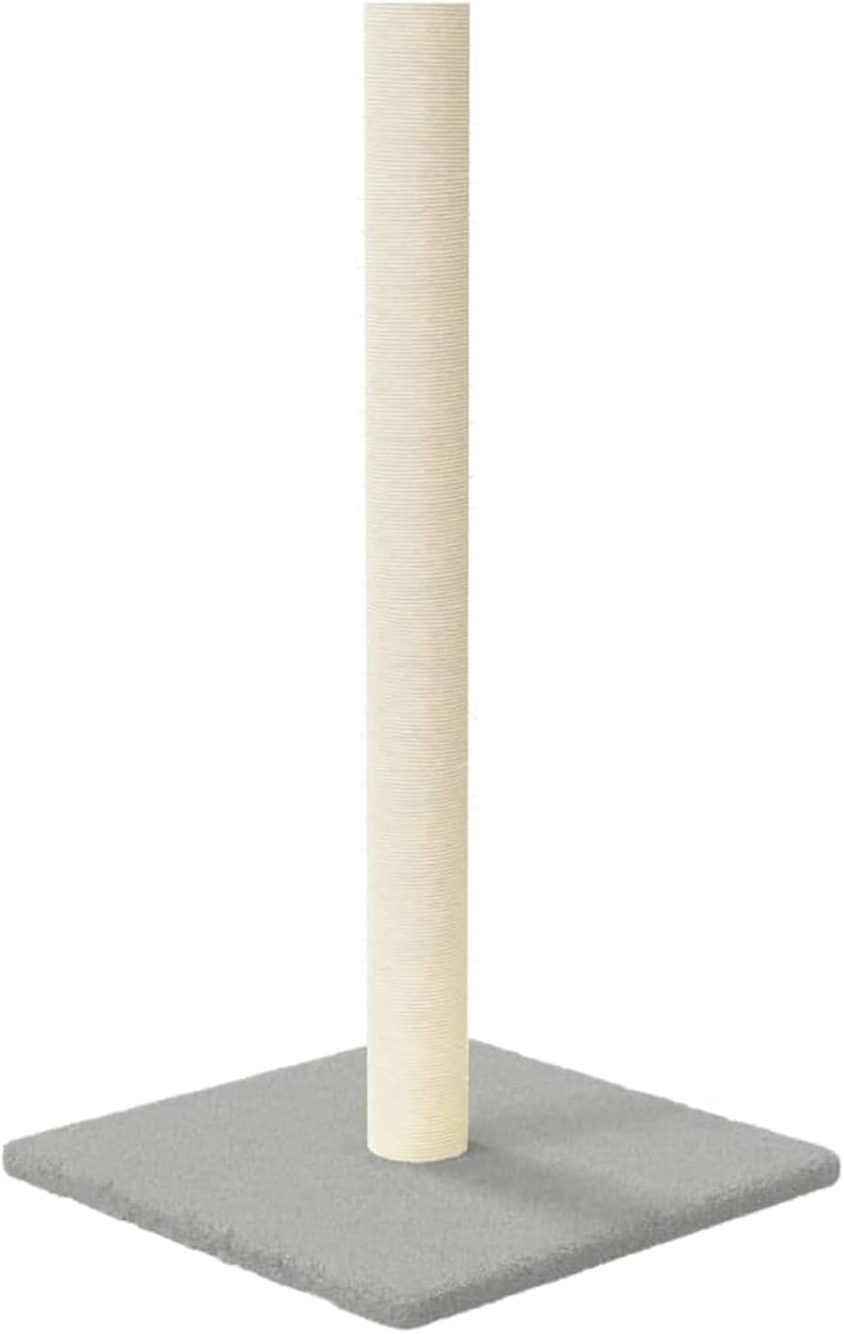 Tidyard Kratzsäule Kratzbaum Katzenkratzbaum Hellgrau 35x35x70 cm 35x35x70 cm Hellgrau, 35x35x70 cm