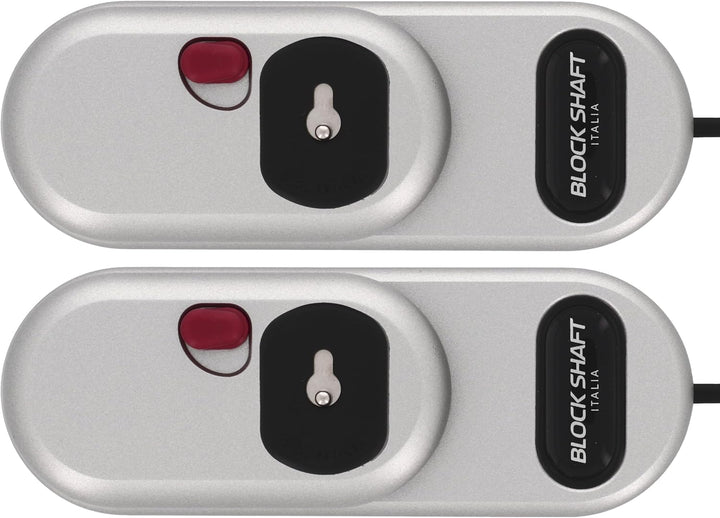 Gatelock Pro 2 Stück Nutzschloss Diebstahlsicherung Automatische und manuelle Verriegelung