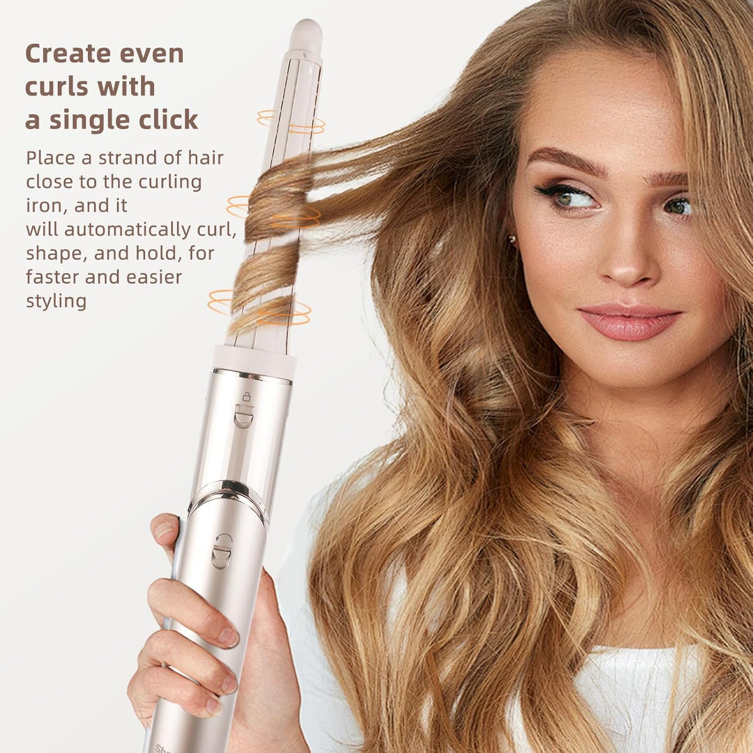 0.78in-1.4in Conical Long Barrels Attachment für Shark FlexStyle HD430/HD435/HD440BK, 20MM-36MM Auto