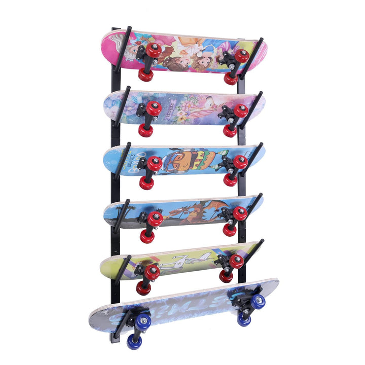 Skateboard-Wandhalterung, Skateboard-Wandhalterung, Snowboard-Wandhalterung, Skihalterung, sechs Eta