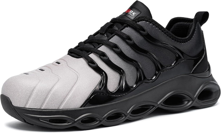 LARNMERN Sicherheitsschuhe Herren Arbeitsschuhe Wasserdicht Mode Dämpfung Arbeitsturnschuhe Leicht K