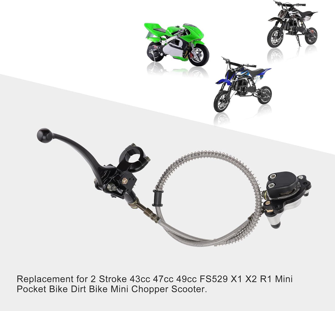 GOOFIT Bremsanlagen Bremszylinder Scheibenbremse Pocketbike Fs529 2-Takt Ersatz für UTV ATV Go Kart