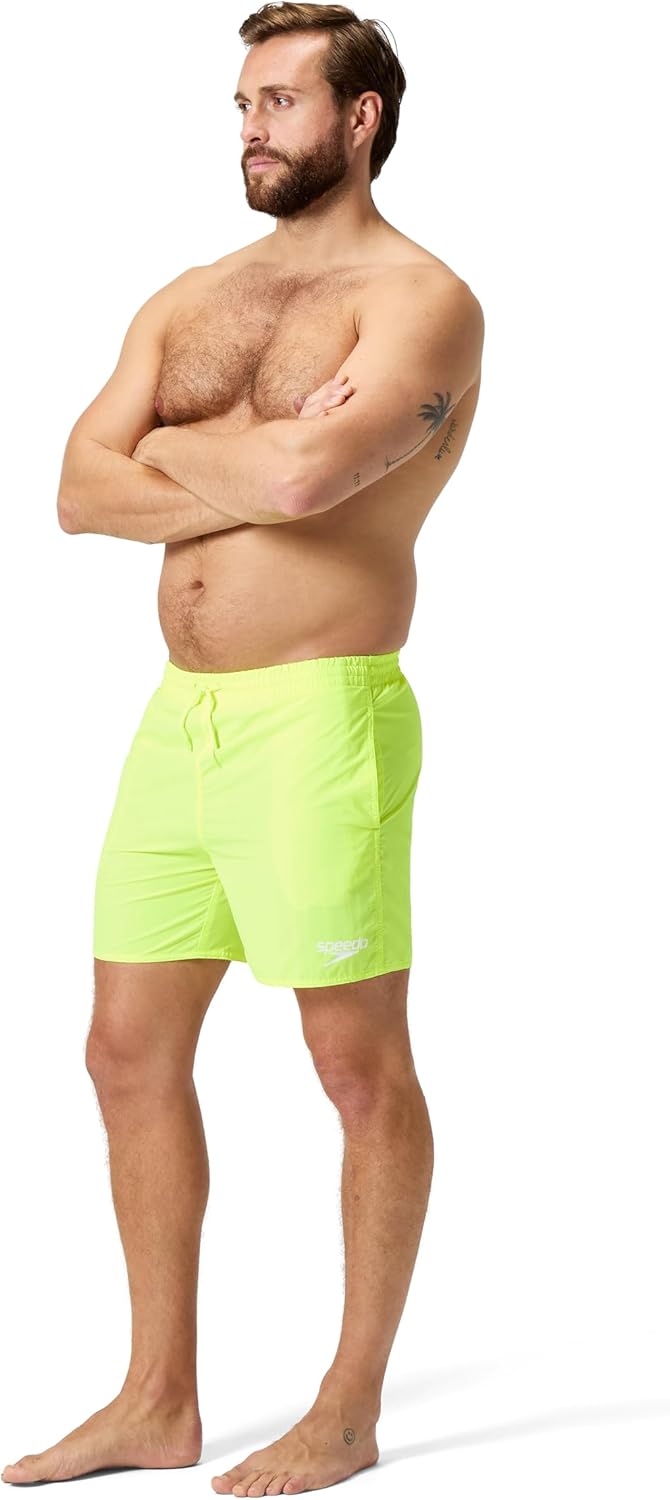 Speedo Herren Printed Leisure 16" Wassershort S Hyper Yellow, S Hyper Yellow