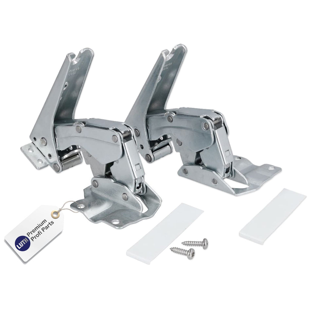 Scharnier Türscharnier-Set kompatibel mit Bosch Siemens Neff AEG Constructa Balay für Kühlschrank 00