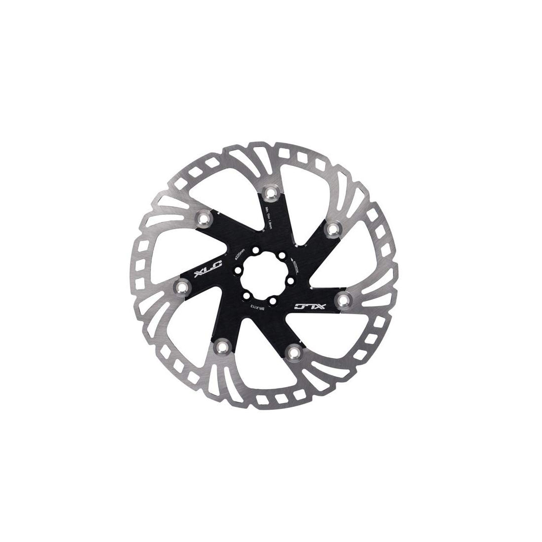 XLC Winora Bremsscheibe BR-113, Ø 220/1,8mm, schwarz/silber, 226g