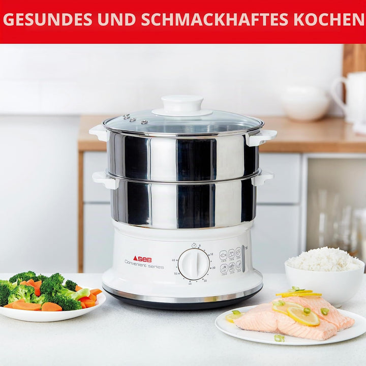 Seb VC145100 Dampfgarer, Edelstahl,