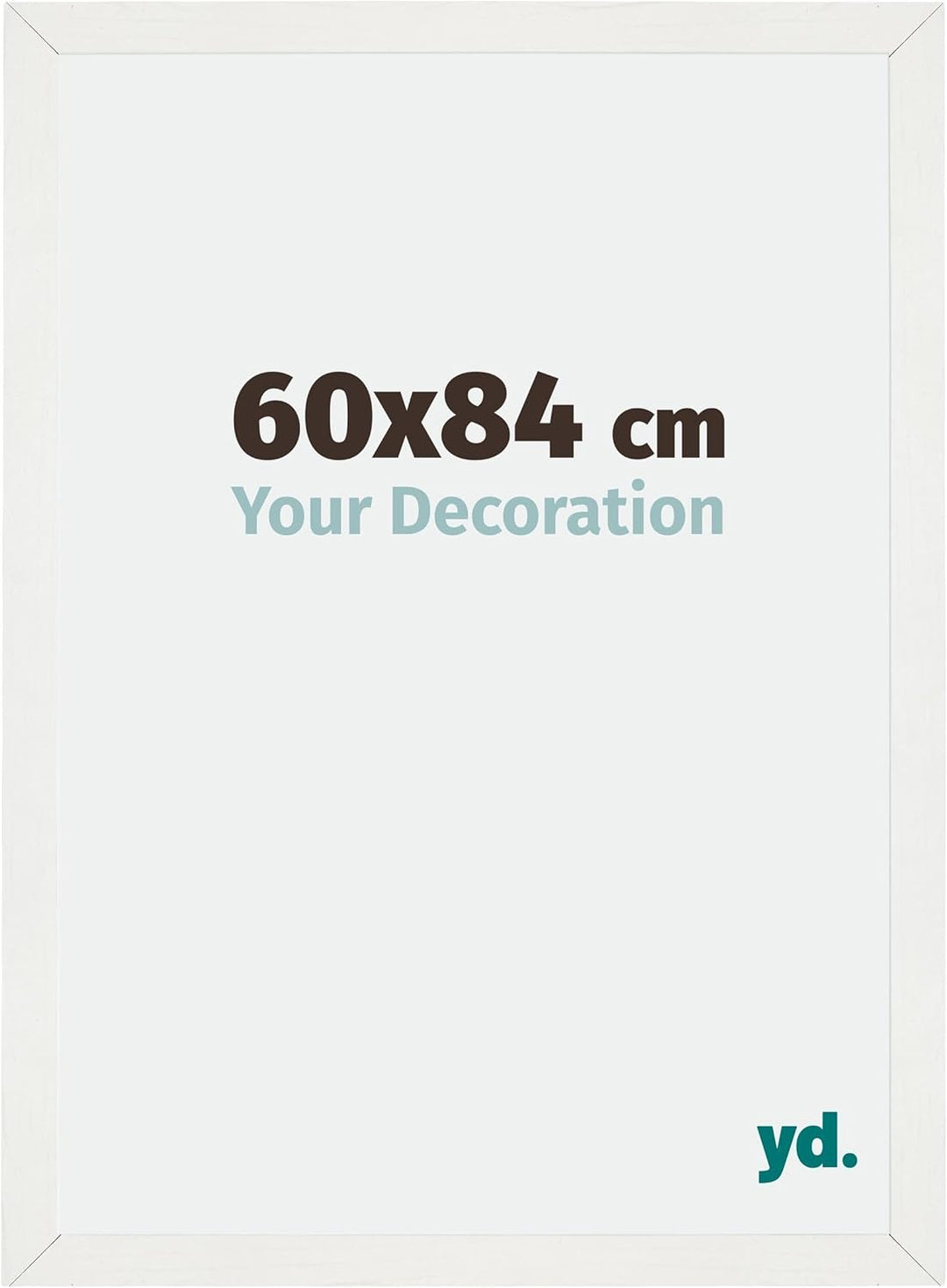 yd. Your Decoration - Bilderrahmen 60x84 cm - Bilderrahmen aus MDF mit Acrylglas - Antireflex - Ausg