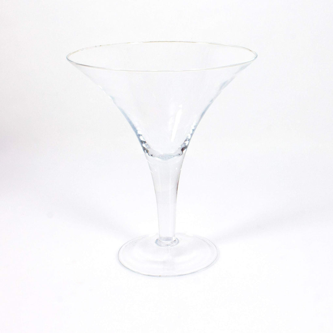 INNA-Glas XL Cocktailglas - Martiniglas Sacha, klar, 30cm, Ø 25cm - Glas Vase