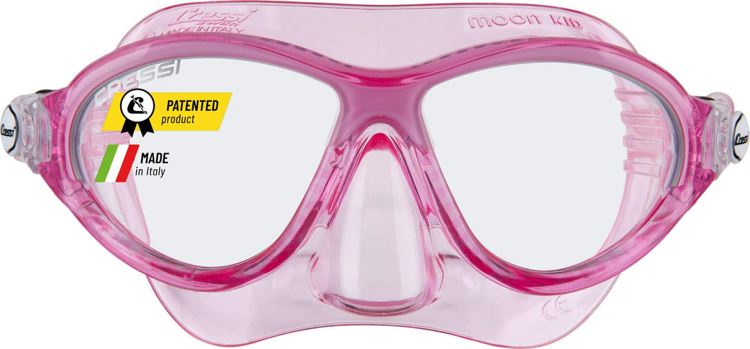 CRESSI Moon Schwimmbrille Kinder 7 bis 15 Jahre mit Bruchsicheren Gläsern, Kratzschutz, Sicherem Sit