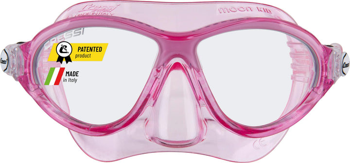 CRESSI Moon Schwimmbrille Kinder 7 bis 15 Jahre mit Bruchsicheren Gläsern, Kratzschutz, Sicherem Sit