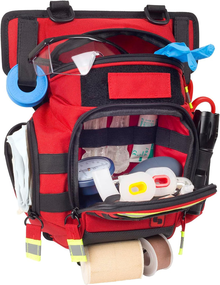 EB EMT Pouch Beintasche rot | grossvolumige Oberschenkeltasche | Platz für umfangreiche Ausrüstung |