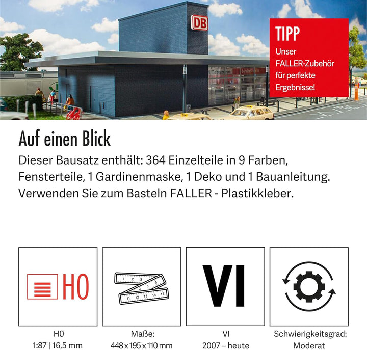 Faller 110130 H0 Bahnhof Horrem